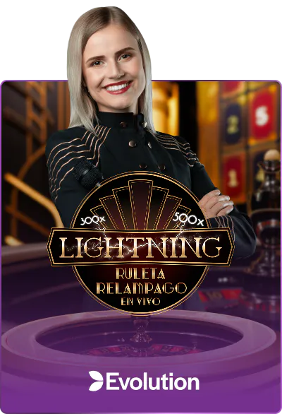 Ruleta Lightning En vivo