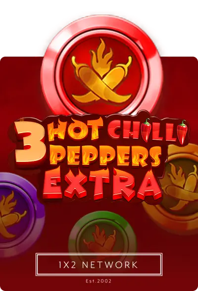 3 Hot Chilli Peppers Extra